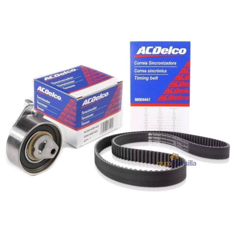 KIT CORREA Y TENSOR ACDELCO AG/CO/FU/CE/