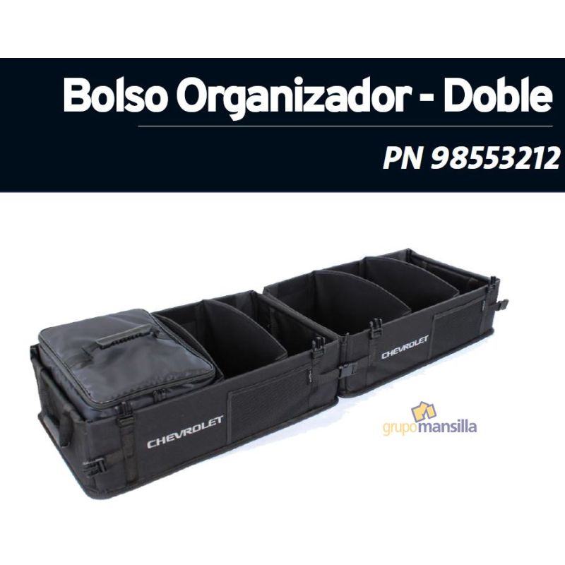 BOLSO ORGANIZADOR DOBLE 25-> SILVERADO