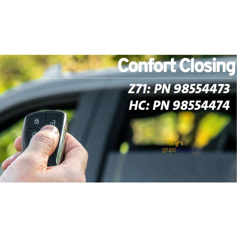 CONFORT CLOSING HC 25-> SILVERADO