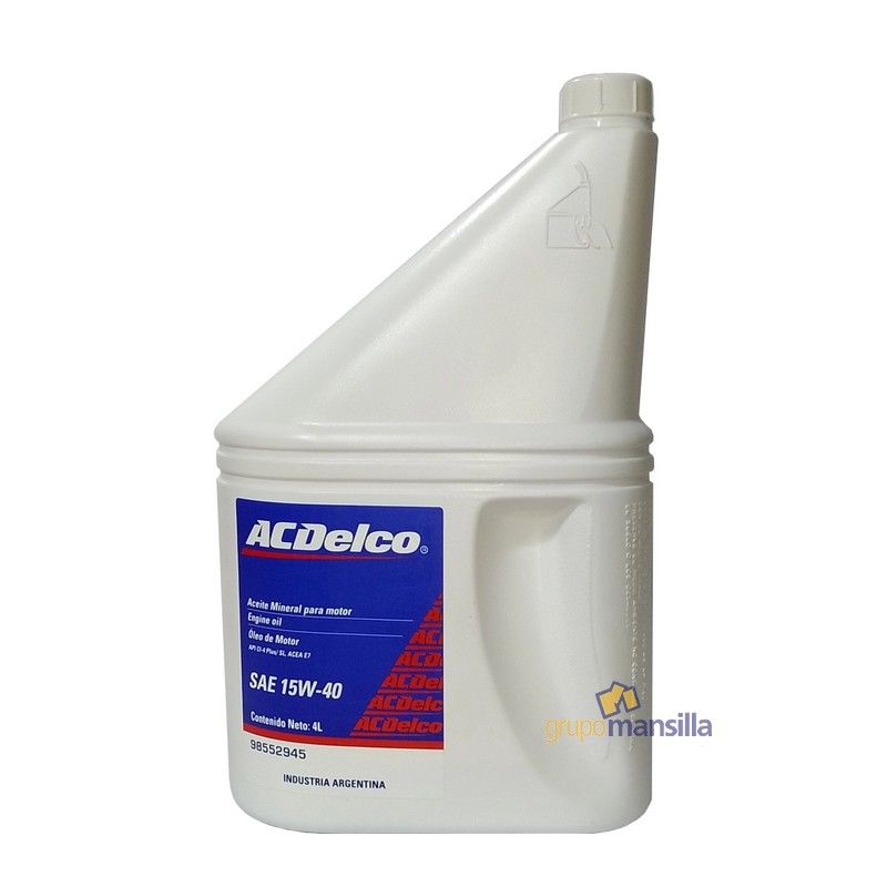ACEITE 15W40 API CI-4 ACEA E7 CAJA 4L