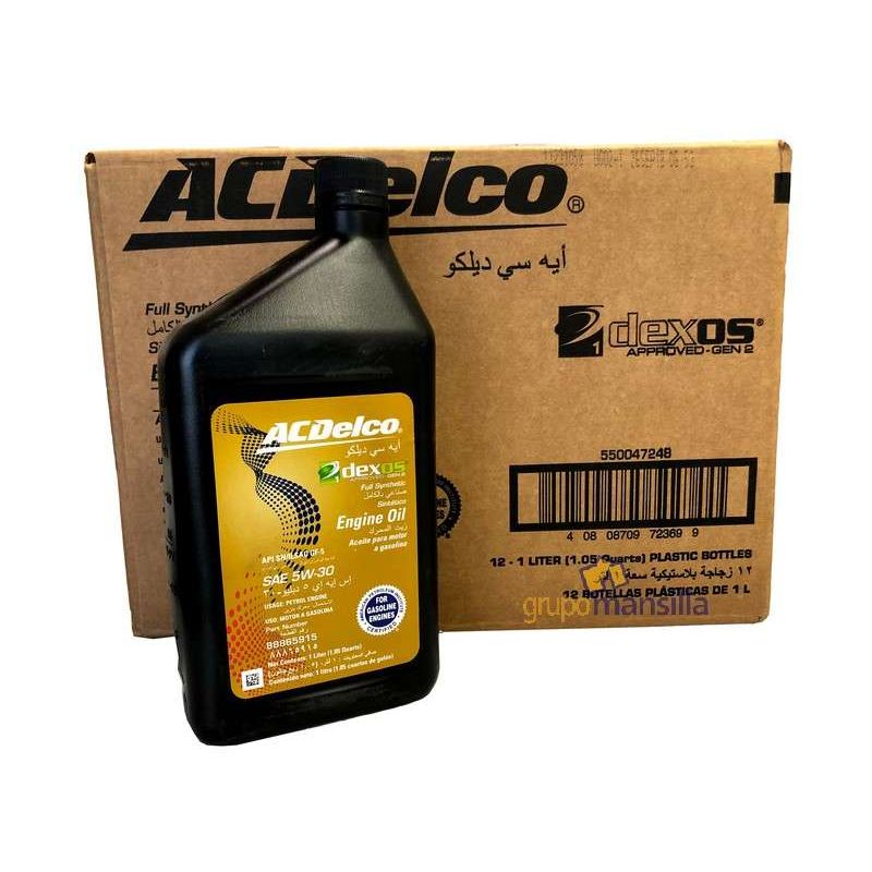 ACEITE 5W30 DEXOS1 GEN2 CAJA 12X1L