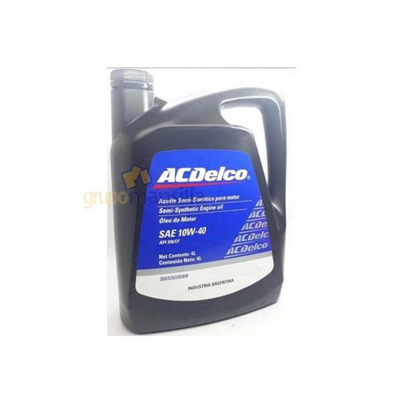 ACEITE 10W40 SEMI SINTETICO BIDON 4L