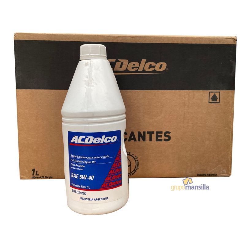 ACEITE 5W40 SN/CF ACEA A3/B4 CAJA 12X1L